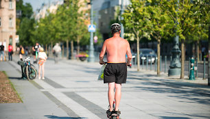 +31°C karščio Vilniuje