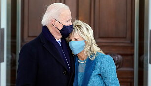 Naujasis JAV prezidentas J.Bidenas įžengė į Baltuosius rūmus