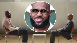 LeBrono Jameso užuomina kaitina aistras