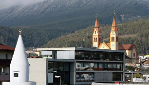 Mečetės minaretas Austrijoje
