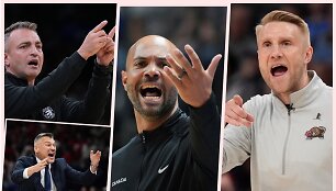 Trys europiečiai treneriai startuoja prie NBA klubų vairo: serbas Darko Rajakovičius (&bdquo;Toronto Raptors&ldquo;), katalonas Jordi Fernandezas (&bdquo;Brooklyn Nets&ldquo;),  ir suomis Tuomas Iisalo (&bdquo;Memphis Grizzlies&ldquo;).