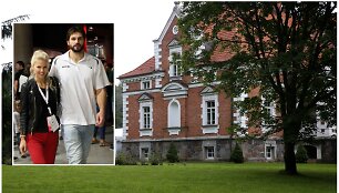 Linas Kleiza ir Agneta Karalevičiūtė