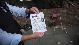 Londono policija ie&scaron;ko benamio lietuvio žudiko