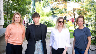 Vitalija Jasaitė, Danutė Gambickaitė, Akvilė Anglickaitė, Živilė Etevičiūtė