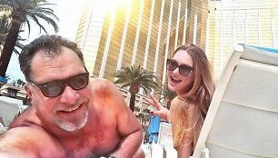 Arvydas Sabonis ir Au&scaron;rinė Sabonytė