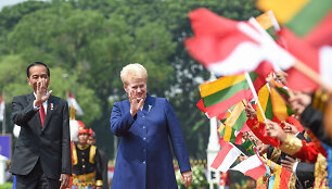  Prezidentės valstybinis vizitas Indonezijoje