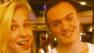 Rūta Meilutytė ir Antony Jamesas