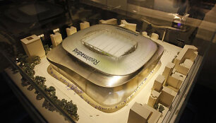 Madrido &bdquo;Real&ldquo; stadiono &bdquo;Santiago Bernabeu&ldquo; atnaujinimo planai