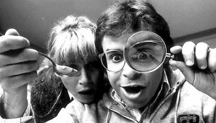  Marcia Strassman ir Rickis Moranis