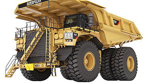 Caterpillar 797F &ndash; didžiausias &scaron;io gamintojo sunkvežimis. (Caterpillar nuotrauka)