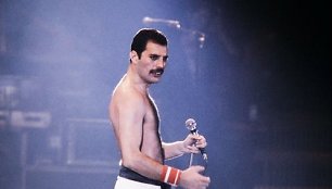 Freddie Mercury koncerte Paryžiuje (1984 m.)