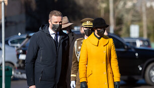 Gabrielius Landsbergis ir Kersti Kaljulaid