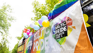 „Baltic Pride“ Vaivorykštės autobusas