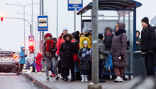 Vilniuje – viešojo transporto vairuotojų streikas