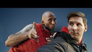 VIDEO kadras: Reklama su Kobe Bryantu ir Lioneliu Messi
