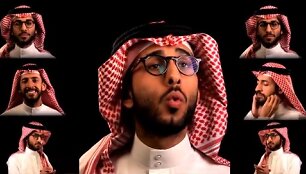 Internete plinta Saudo Arabijoje galiojantį draudimą moterims vairuoti pa&scaron;iepiantis vaizdo klipas.