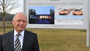 „McLaren Automotive“ vadovas Ronas Dennisas