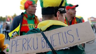 Itin originaliai bilietų į turkų mačą ieškojęs Lietuvos rinktinės fanas