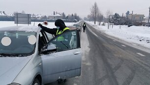 Kauno apskrities policijos reidas