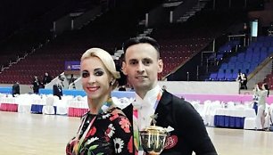 Donatas Vėželis ir Lina Chatkevičiūtė