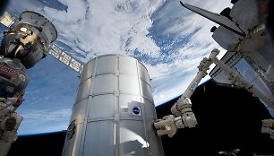 Žemė i&scaron; tarptautinės kosmos stoties
