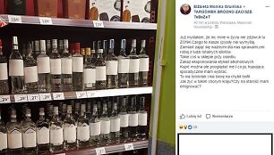 Paslėpta reklama ant alkoholio butelių