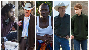 Devas Patelis, Michaelas Shannonas, Mahershala Ali, Jeffas Bridgesas ir Lucas Hedgesas
