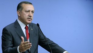 Turkijos ministras pirmininkas Recepas Tayyipas Erdoganas 