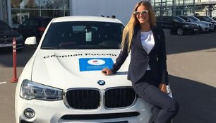 J.Jefimova pardavė olimpinį BMW