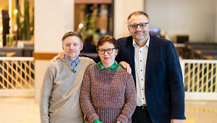 Deimantas Karvelis, Raimonda Ragauskienė, Aivas Ragauskas