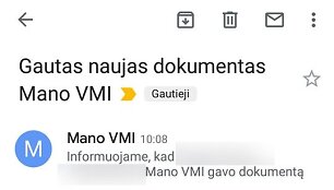 VMI lai&scaron;kai