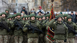 104-ųjų Lietuvos kariuomenės atkūrimo metinių minėjimas