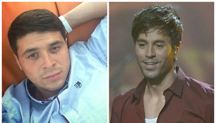 Enrique Iglesias ir Tomas Motiejūnas