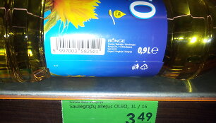 Saulėgrąžų aliejus OLEO