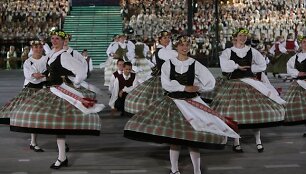 Dainas, &scaron;okius ir liaudies muzikantus apjungiantis ansamblių vakaras &scaron;iemet simboli&scaron;kai  pavadintas "Metai". &Scaron;ventėje į metų ciklą buvo pažvelgta per lietuvių liaudies kūrybą, prisimenant svarbiausius istorinius faktus.