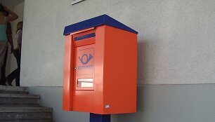 Estijos pa&scaron;to dėžutė