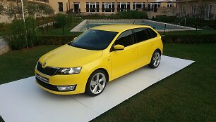 Veronoje pristatytas &bdquo;&Scaron;koda Rapid Spaceback&ldquo;