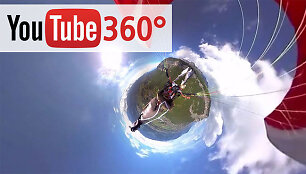 &bdquo;Youtube&ldquo; 360 laipsnių vaizdo palaikymo galimybė