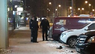 Pareigūnai Go&scaron;tauto gatvėje