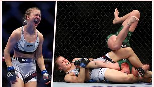Julija Stoliarenko per UFC kovą Londone įveikė britę Molly McCann.
