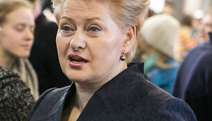 Dalia Grybauskaitė žinių ir i&scaron;silavinimo parodoje &bdquo;Studijos 2014&ldquo;