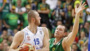 Milanas Macvanas ir Darius Songaila