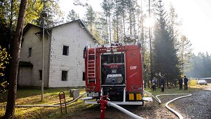 Spaudos konferencija &bdquo;Kaip i&scaron;sigelbėti i&scaron; gaisro&ldquo;