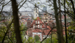 Lietaus gaivinamas Vilnius ir jo gamta