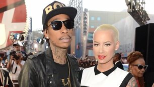 Wizas Khalifa ir Amber Rose