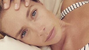 Doutzen Kroes be makiažo