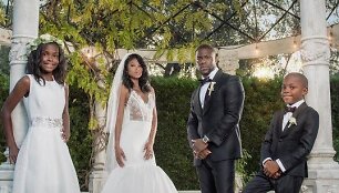 Kevin Hart ir Eniko Parrish
