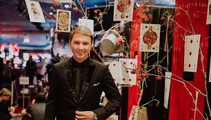 Tarptautinio iliuzionistų konkurso akimirka