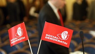 Socialdemokratų atributika