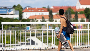 Viena karščiausių šios vasaros popiečių Vilniuje